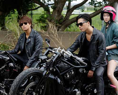 映画「HiGH&LOW」続編、ヒロインに吉本実憂を抜てき 「雨宮兄弟」との3ショットも公開