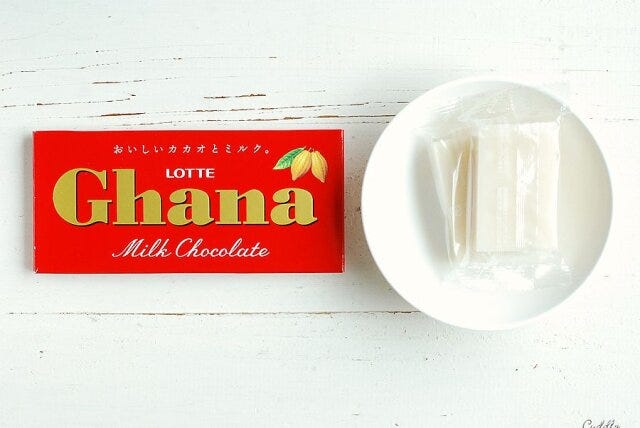 チョコもちサンドの材料