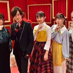 （左から）宇垣美里、DAIGO、小宮有紗、須田亜香里、ゆきぽよ（C）TBS