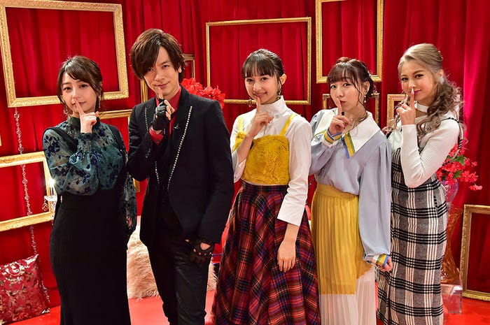 (左から)宇垣美里、DAIGO、小宮有紗、須田亜香里、ゆきぽよ(C)TBS