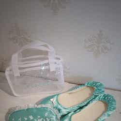 【HEP FIVE店】アイマスク・ルームシューズ・クリアバック。10500円(税込)以上購入時にプレゼント