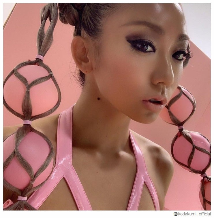 倖田來未、“斬新”バルーンヘアが話題「可愛すぎ」「もはやアート」