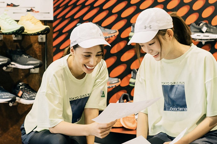 『TOKYO GIRLS RUN ～Season2019-2020～』7月公式練習会の様子（提供写真）