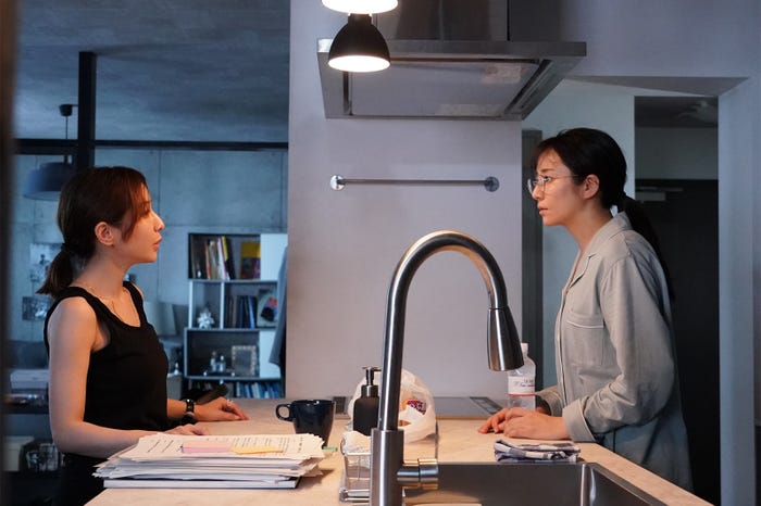 田中みな実、木村文乃「愛の、がっこう。」第9話(C)フジテレビ