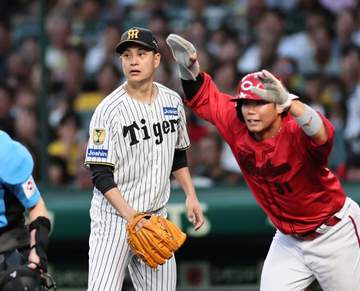 阪神 痛恨連敗で首位再浮上ならず 鯉キラー大竹が3回5失点KO 2年目今朝丸がプロ初登板で3回無失点