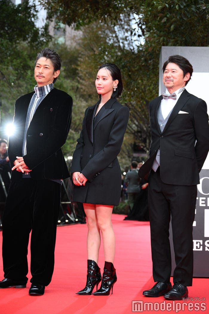 窪塚洋介、南沙良、久保田哲史プロデューサー(C)モデルプレス