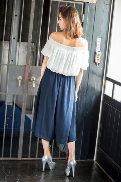 ジョーゼットフレアガウチョ「Re:EDIT by GALSTAR」2,998円（税込）／画像提供：Re:EDIT by GALSTAR