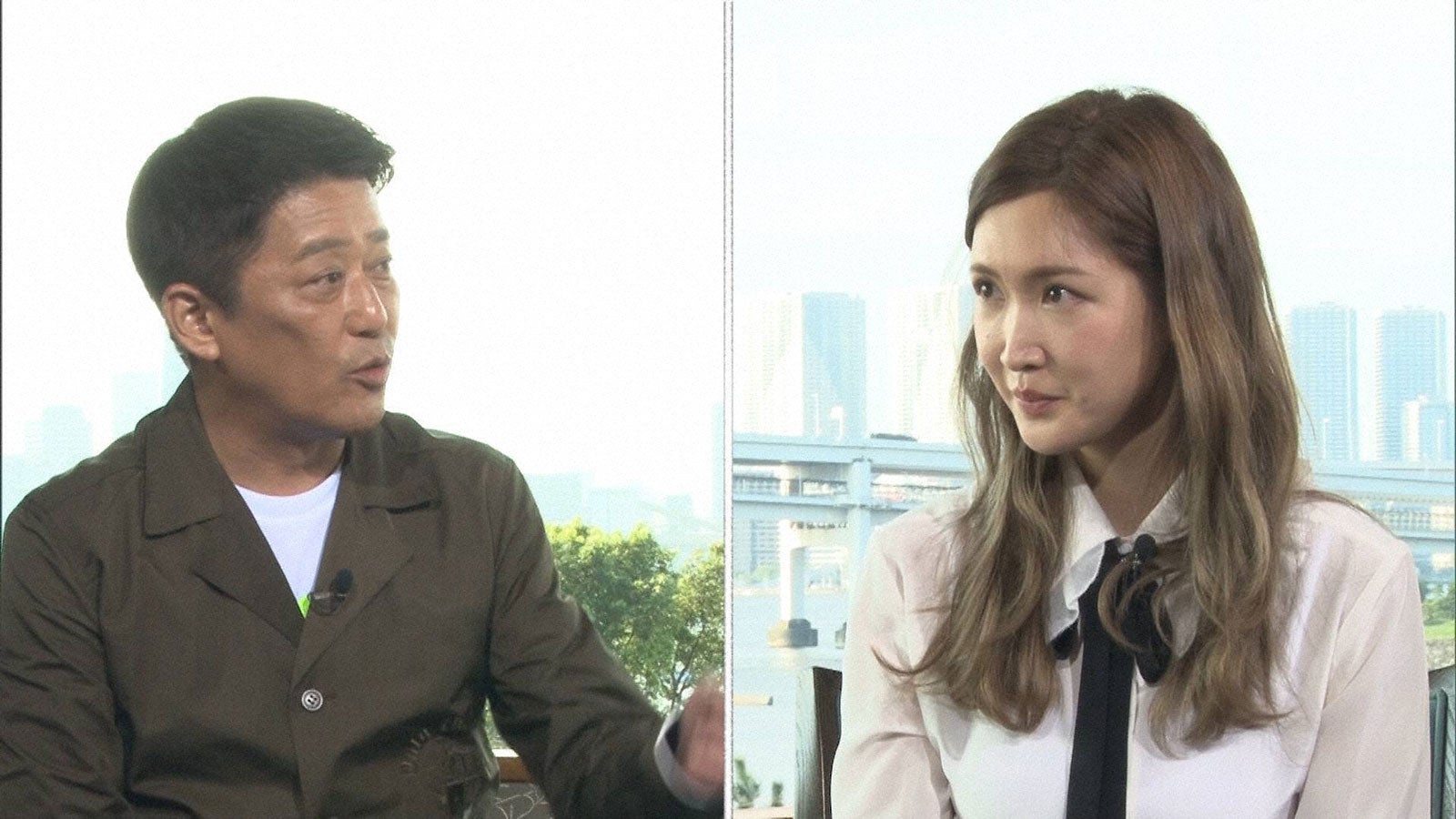 坂上忍、紗栄子（C）フジテレビ