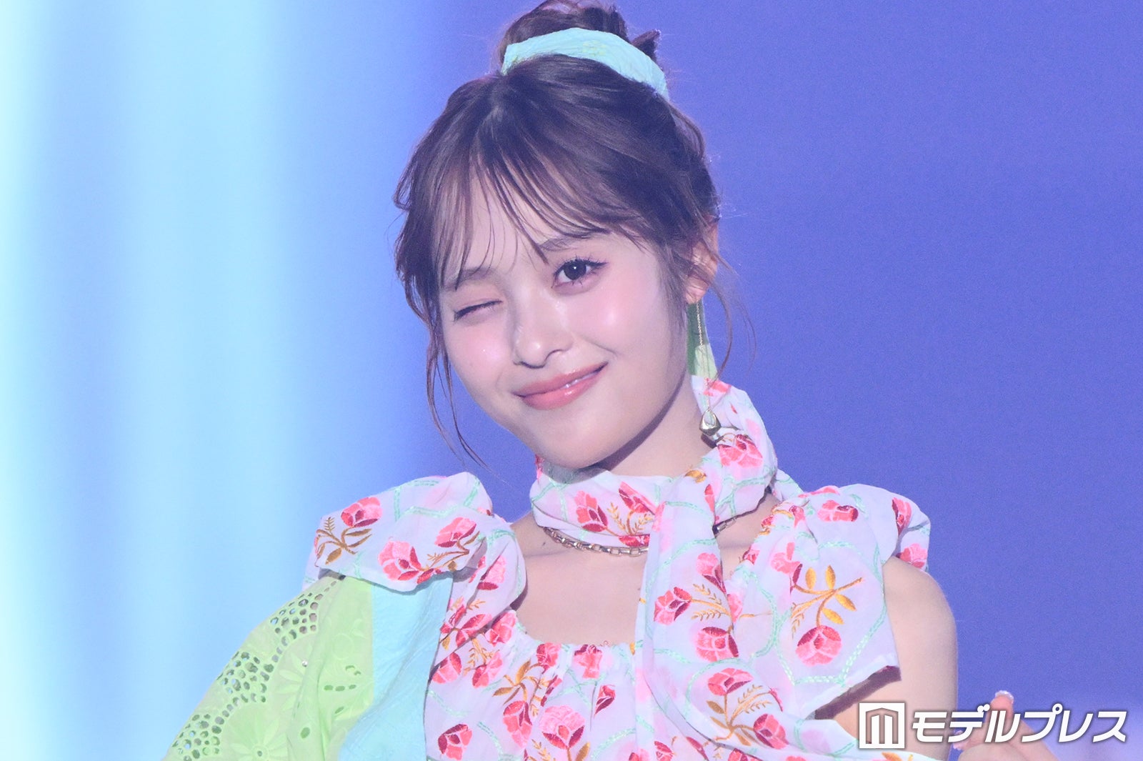 MORE STAR森田あみ、ウィンクにドキッ 変形衣装で美スタイル披露【IDOL RUNWAY COLLECTION 2026A/W】