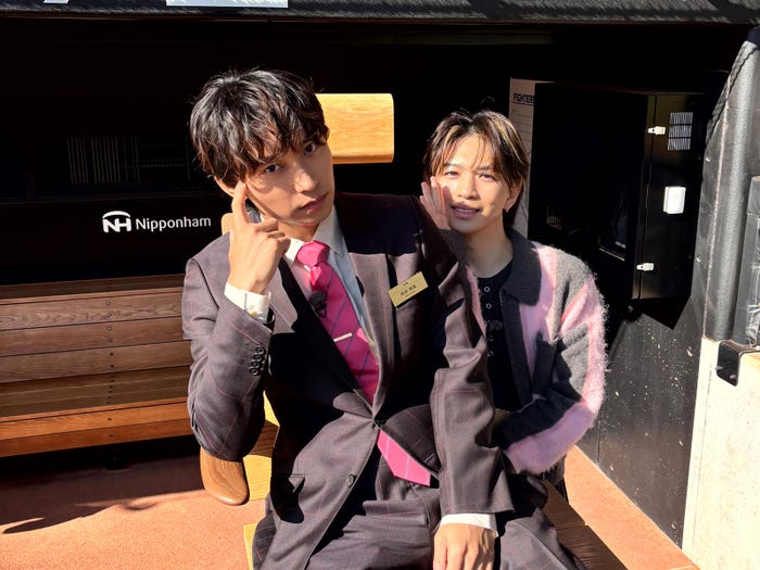 阿部顕嵐、岩橋玄樹(C)テレビ朝日