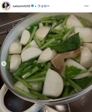 小川菜摘Instagramよ