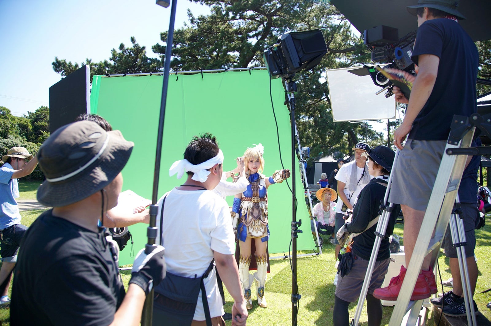 CMメイキング（提供写真）