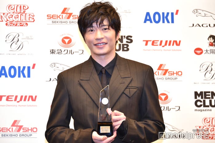 「第50回ベストドレッサー賞」を受賞した田中圭(C)モデルプレス