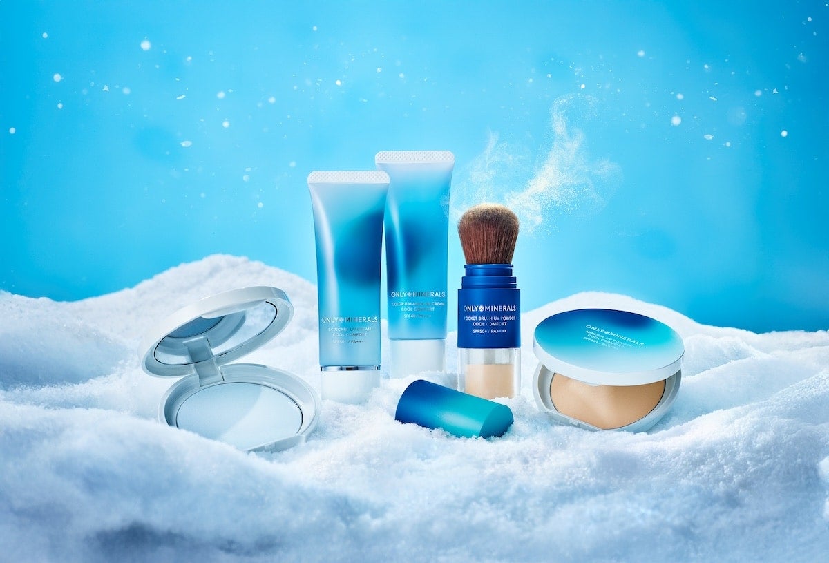持ち運びに便利！ 敏感肌にやさしいオンリーミネラル、人気のUVケア「クールコンフォート」シリーズに新アイテムが登場
