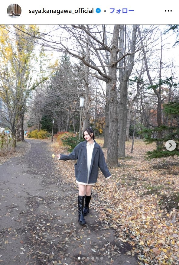 金川紗耶Instagramより