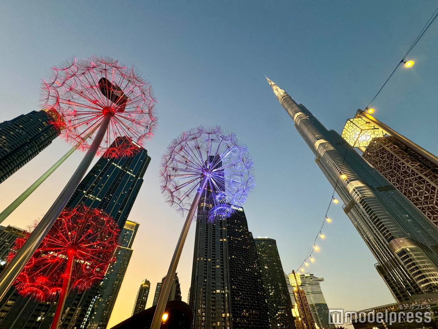 ドバイの街並み(C)モデルプレス