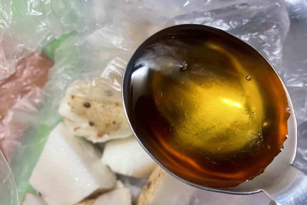 長芋の唐揚げ