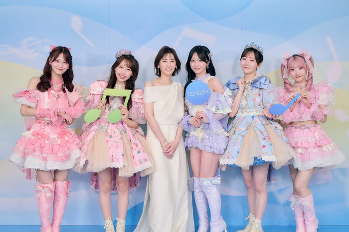 高松瞳、松本かれん、北川景子、野口衣織、真中まな、齋藤樹愛羅(C)NHK