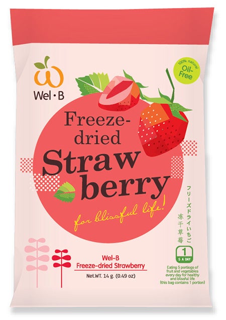Wel・B（ウェルビー）フリーズドライストロベリー／250円（税抜）