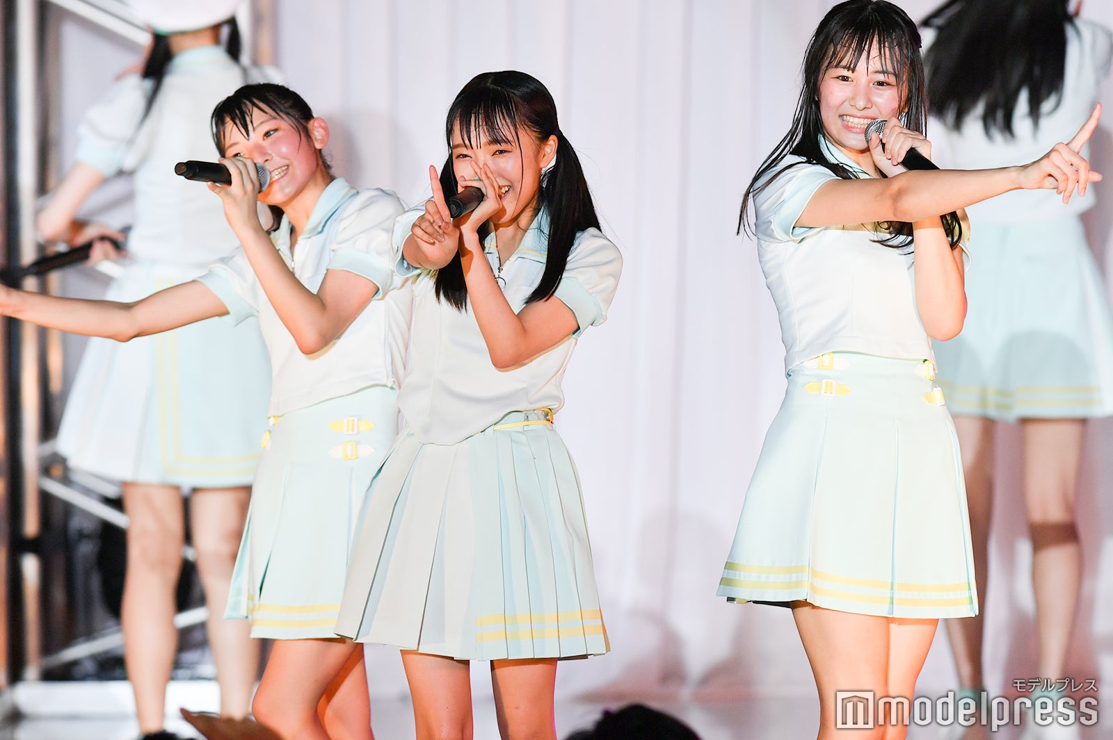 永田詩央里、落合希来里、尾木波菜／＝LOVE ≠ME スペシャルコンサート「24 girls」 （C）モデルプレス