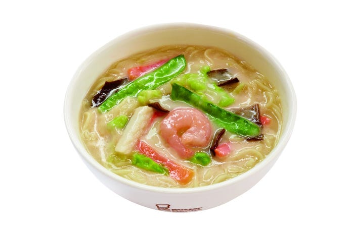 海鮮野菜そば(486円)/画像提供:ダスキン