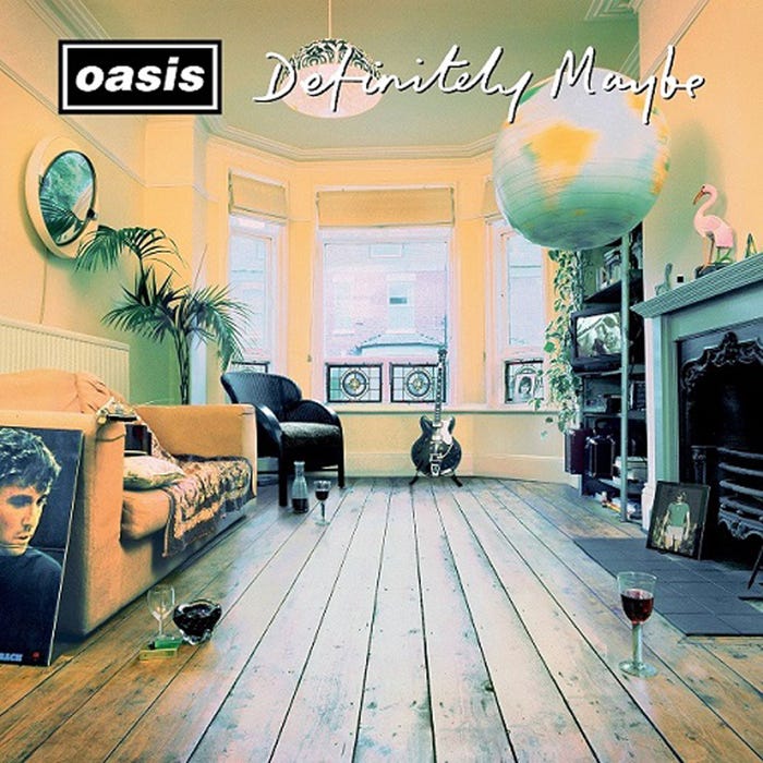 「Definitely Maybe」30周年記念デラックス・エディション ジャケット写真(提供写真)