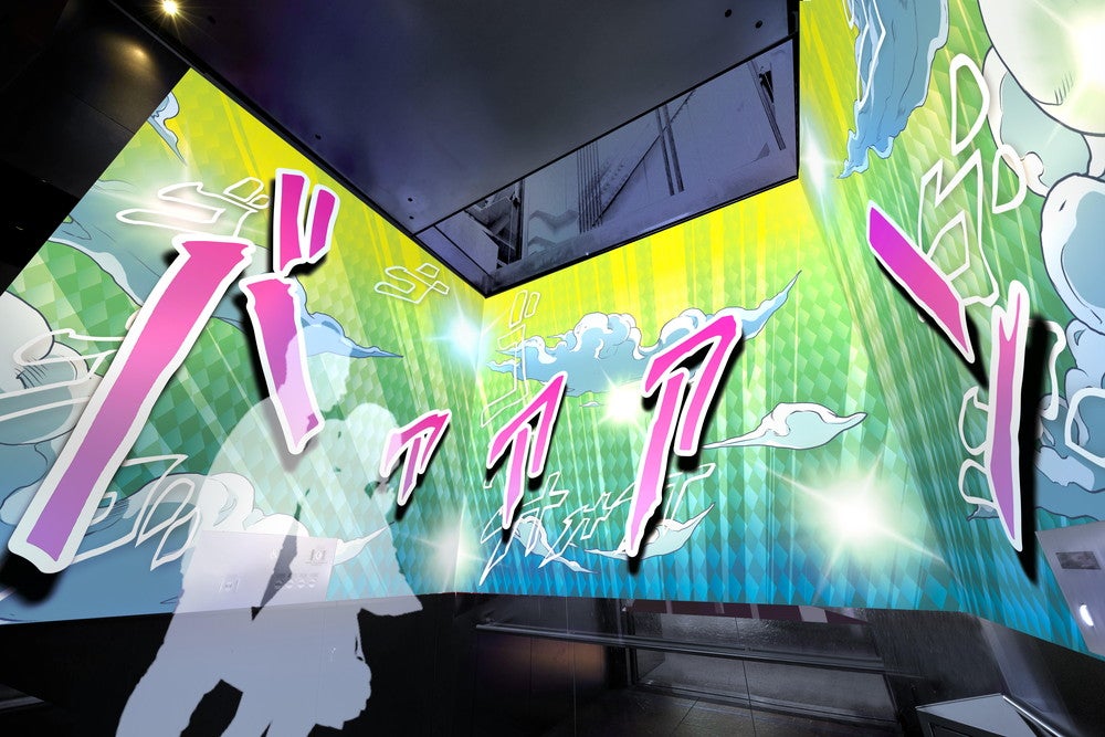 JOJOTREE ジョジョの奇妙な冒険 in TOKYO SKYTREE（C）A＆L／S，JOJO TAP （C）TS