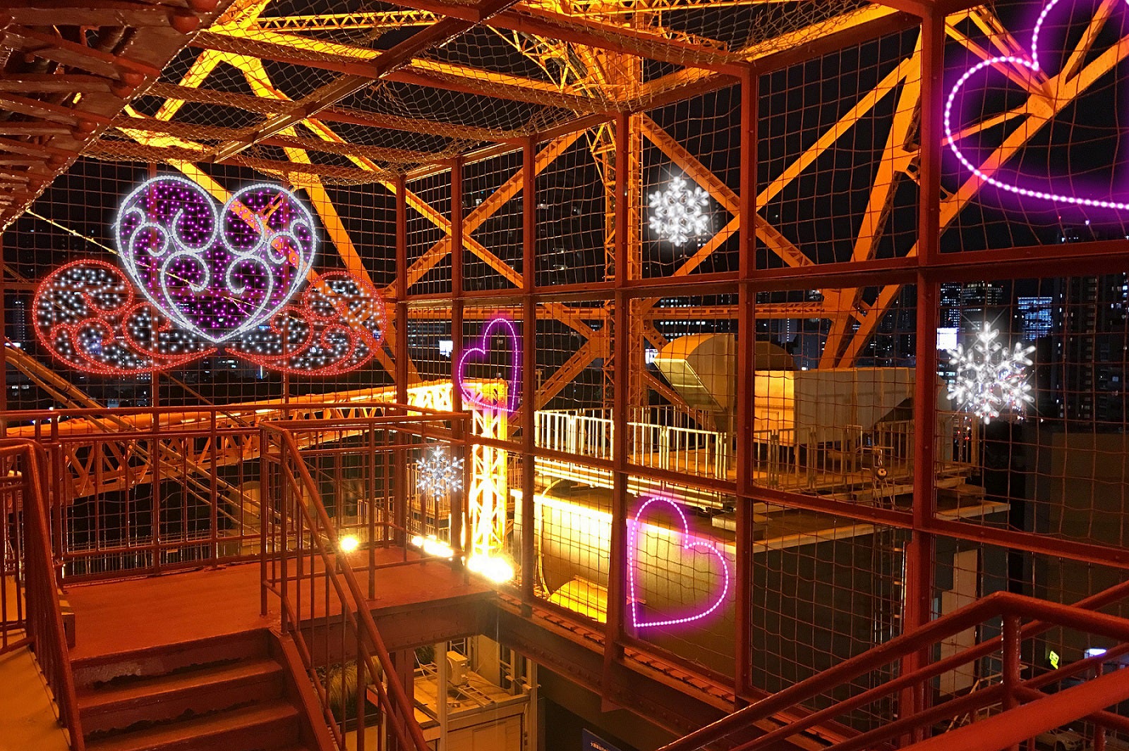 ハートの外階段／画像提供：東京タワー
