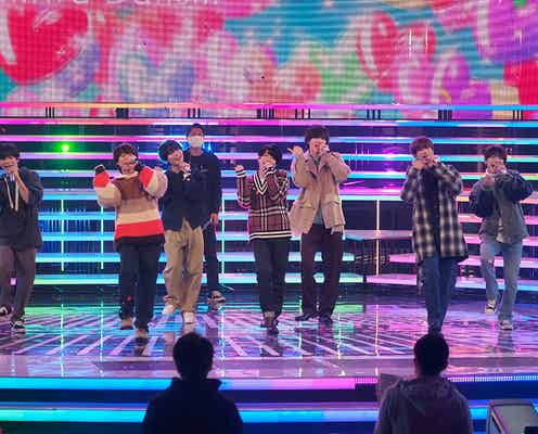 <紅白リハ1日目>なにわ男子、初紅白「7人らしくラブとピースを届けられたら」 舞台裏ではミッキーに遭遇
