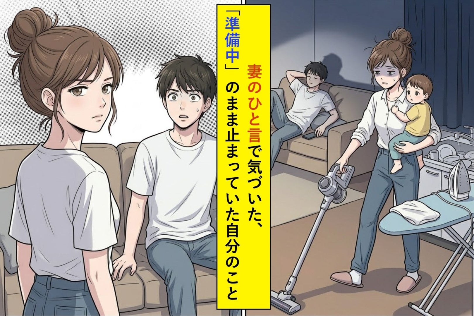 妻のひと言で気づいた、「準備中」のまま止まっていた自分のこと