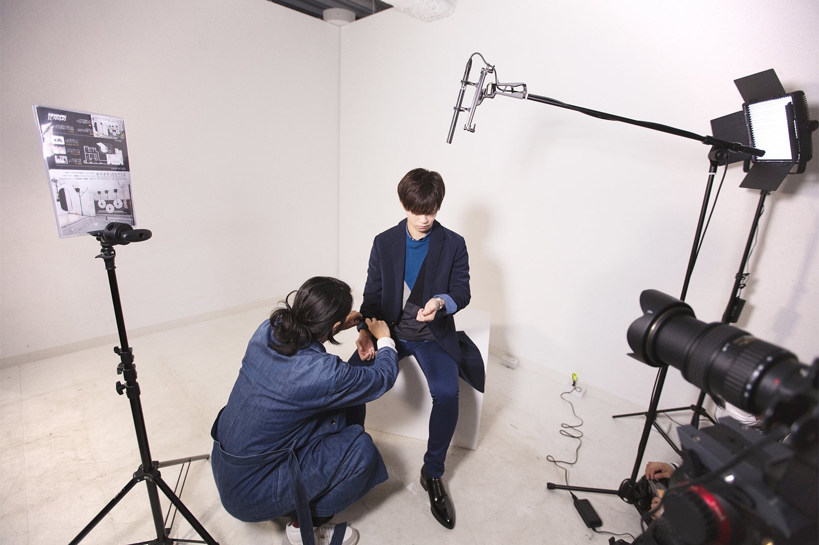 撮影中の様子（画像提供：SDR）