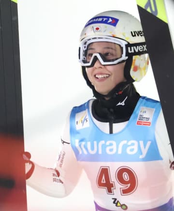 丸山希が圧巻今季6勝目 2位に15点差の圧勝 強風で2時間遅れで開始 悪コンディションも1本目101Mの大ジャンプ 初五輪へ好調キープ