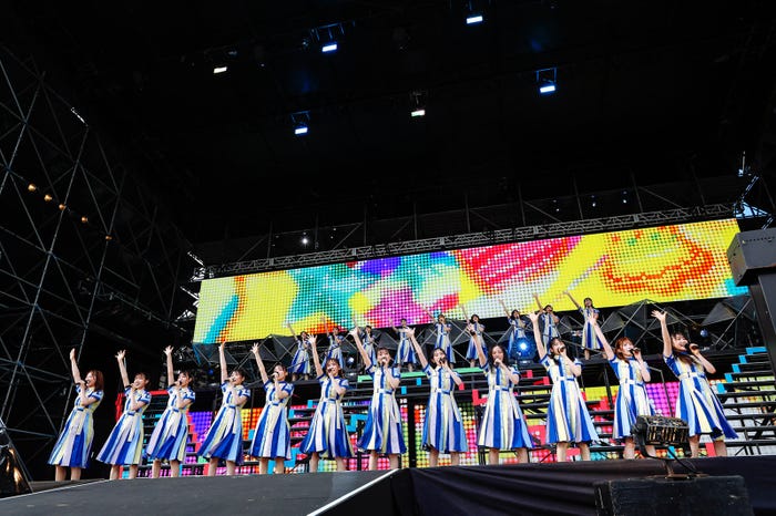 日向坂46『W-KEYAKI FES.2021 DAY-2』(撮影:上山陽介)