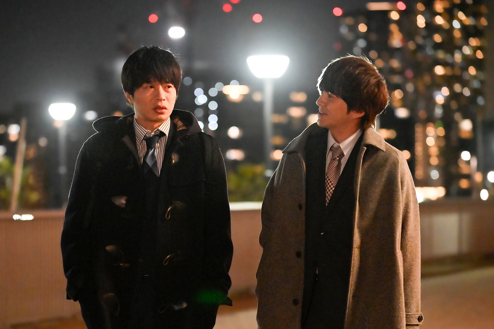 田中圭、林遣都「おっさんずラブ-リターンズ-」第9話（C）テレビ朝日