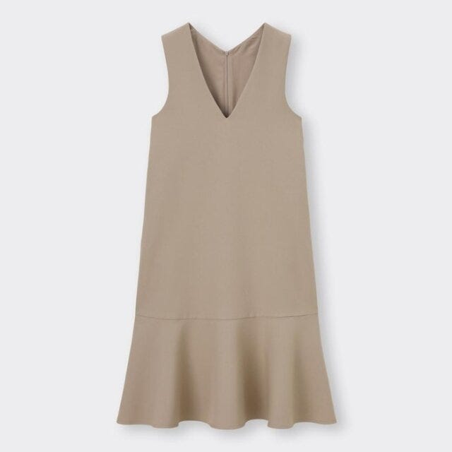 GU　ワンピース　マーメイド　ジャンパードレス