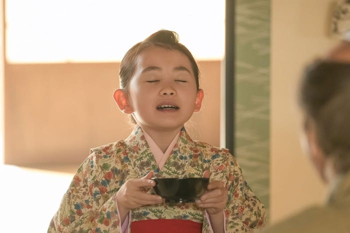 福地美晴「ばけばけ」第1話(C)NHK