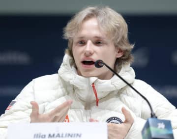 フィギュア米国代表が会見 金候補のマリニン「長年の夢だった」「全てのことにワクワク」