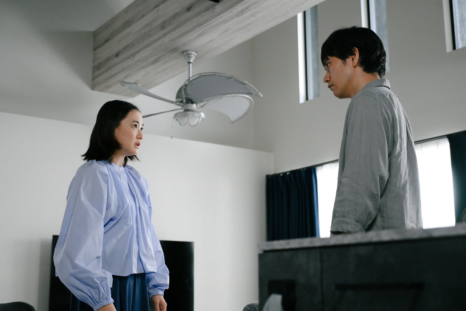 蒼井優、松山ケンイチ「Tシャツが乾くまで」（C）TBS