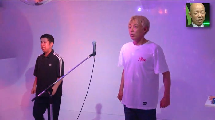 井口浩之、お見送り芸人しんいち(C)DMM TV