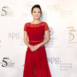 「シェラトン・マカオホテル・コタイセントラル」オープニングパーティーに登場した中国の女優・チャン・ツィイー