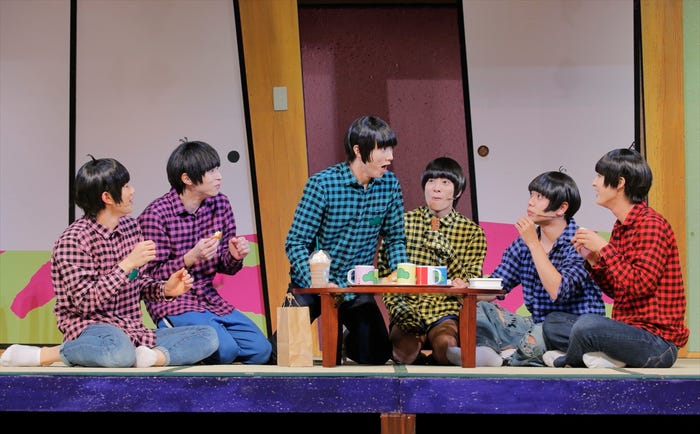 喜劇『おそ松さん』ゲネプロより(提供写真)