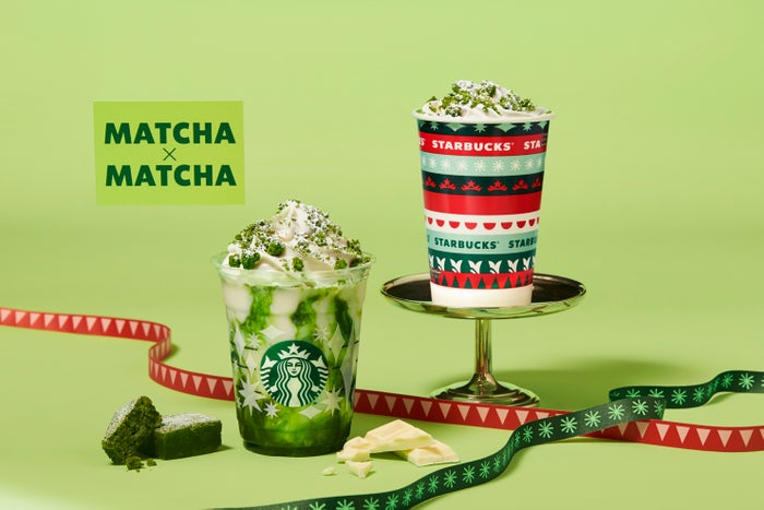 抹茶×抹茶 ホワイト チョコレート フラペチーノ、抹茶×抹茶 ホワイト チョコレート/画像提供:スターバックス コーヒー ジャパン