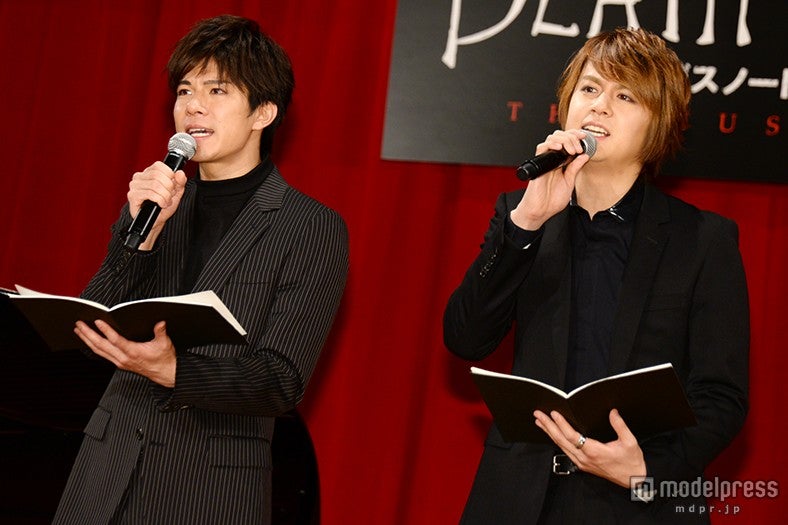 （左から）柿澤勇人、浦井健治