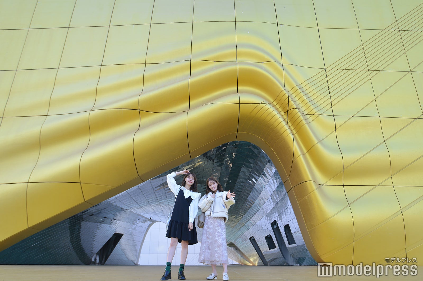 屋外にも多数の映えスポットが（C）モデルプレス