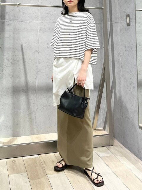 ボーダーTシャツ コーデ ボーダーTシャツコーデ2