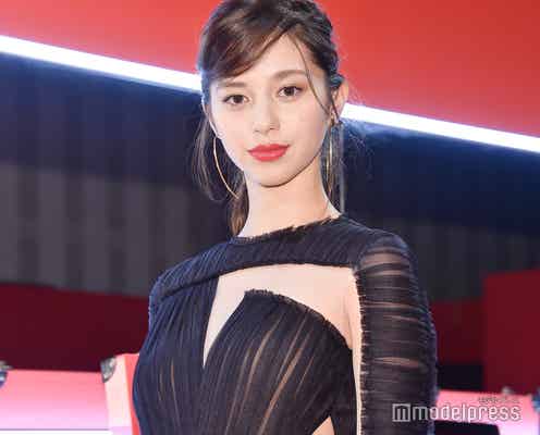 中条あやみ、SEXYシースルードレスで胸元チラリ クリスマスの予定は?