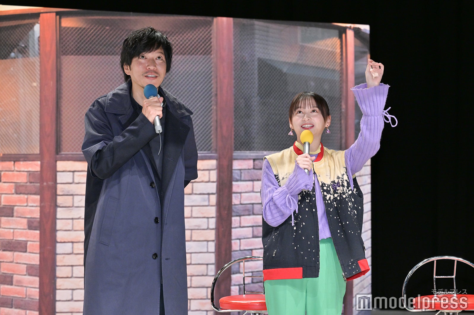 田辺誠一、影山優佳（C）モデルプレス