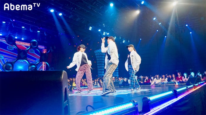 「全国青春ダンスカップ Vol.2」決勝大会より(画像提供:AbemaTV)
