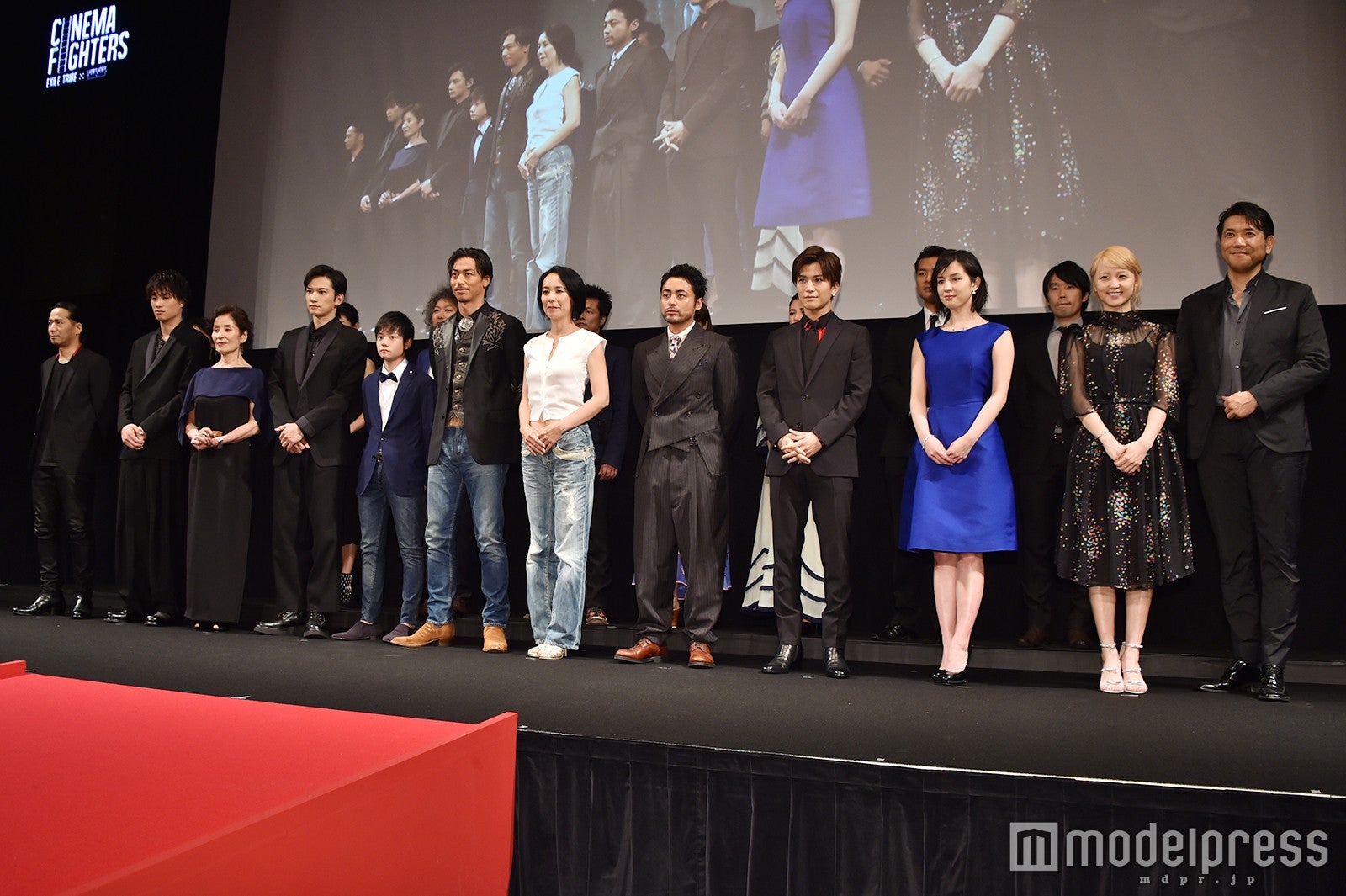 「シネマファイターズ」完成披露発表会の様子（C）モデルプレス