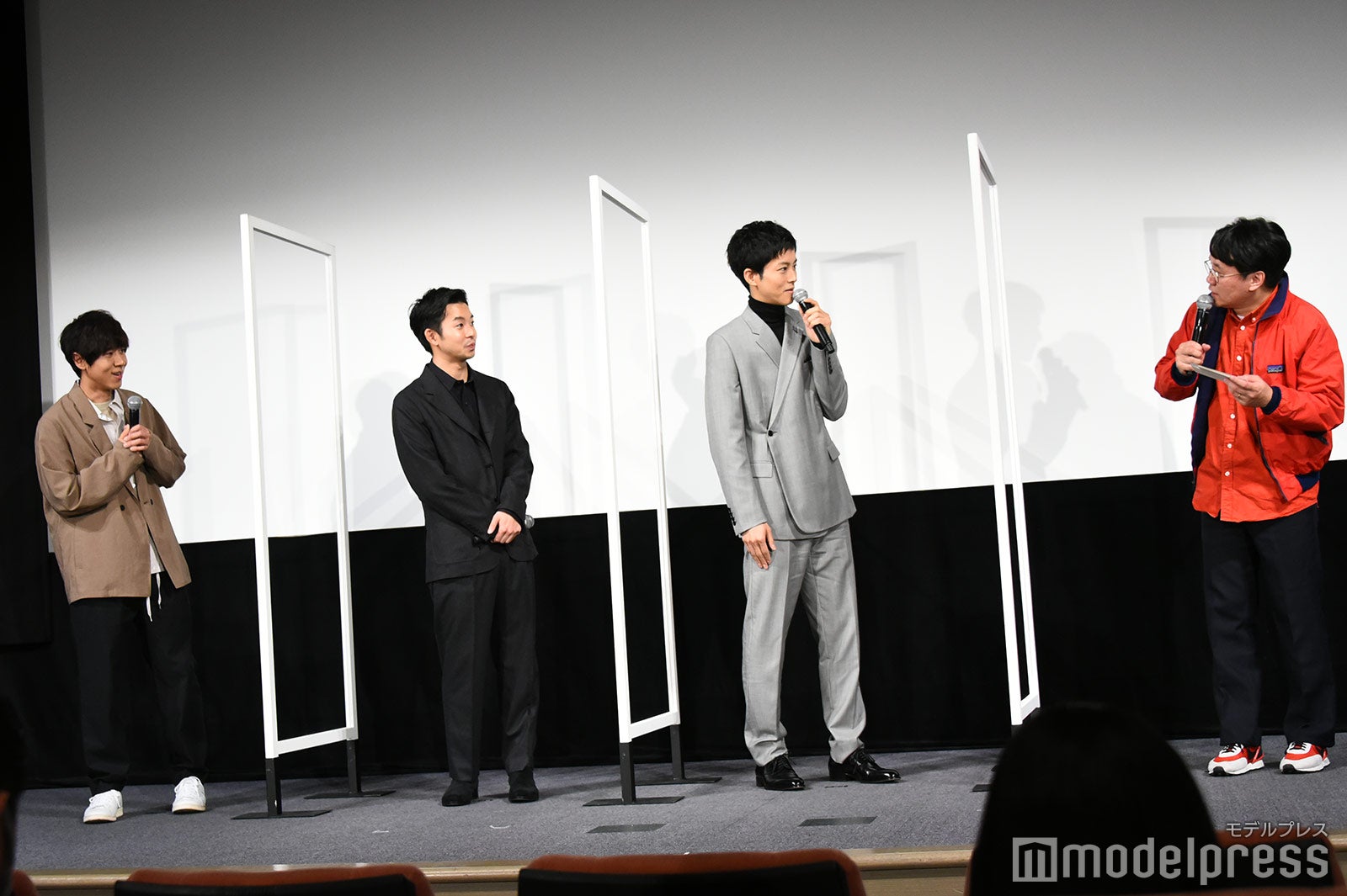 コカドケンタロウ、仲野太賀、松坂桃李、劔樹人氏 （C）モデルプレス